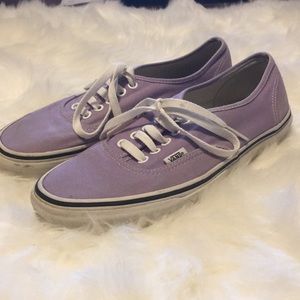 Pastel Purple Vans